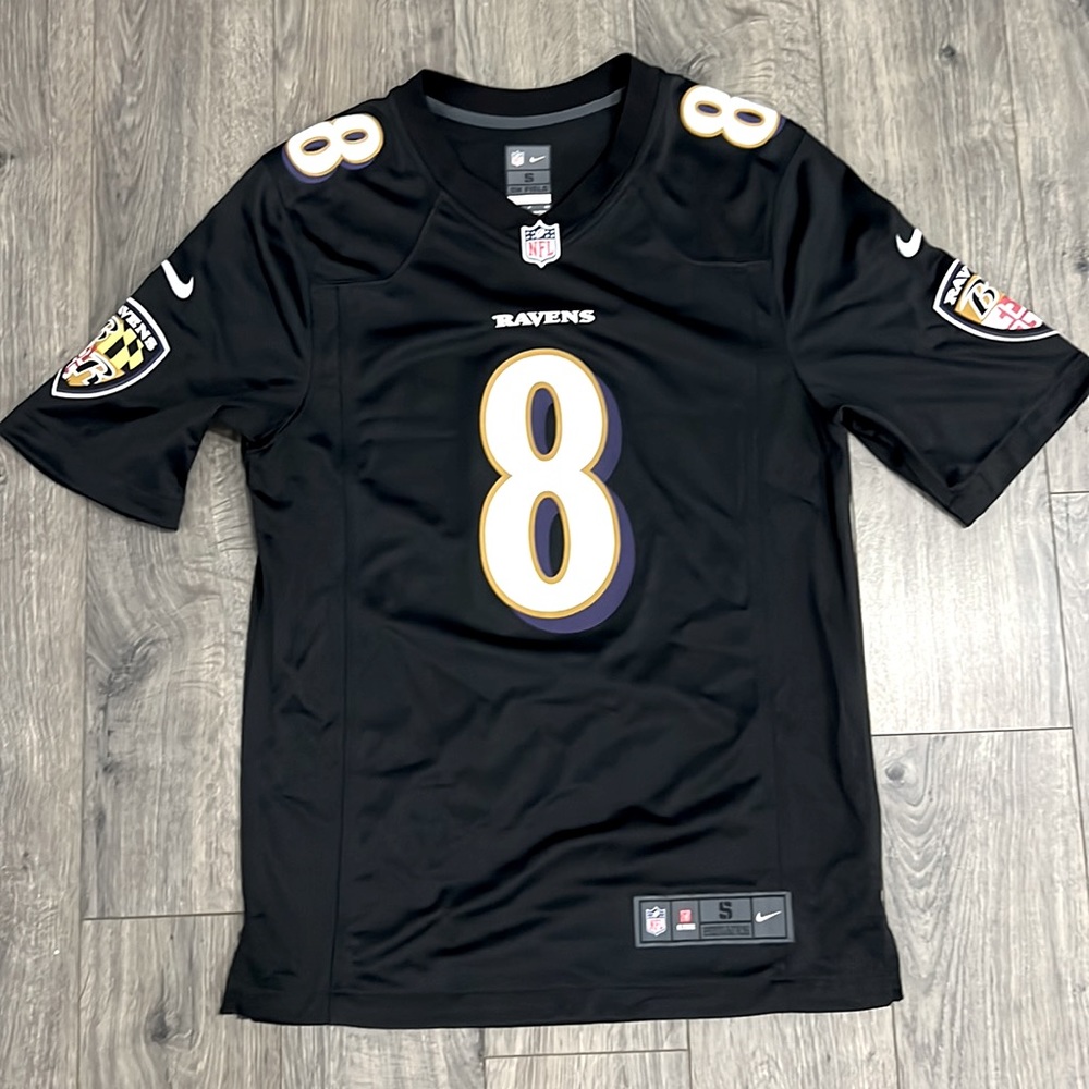Nike Baltimore Ravens (Lamar Jackson) Jersey in black